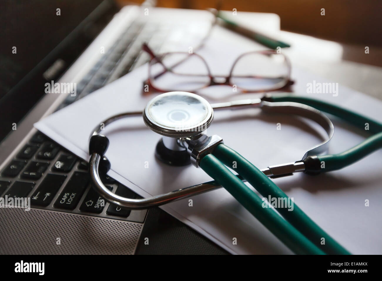 medico on-line Foto Stock