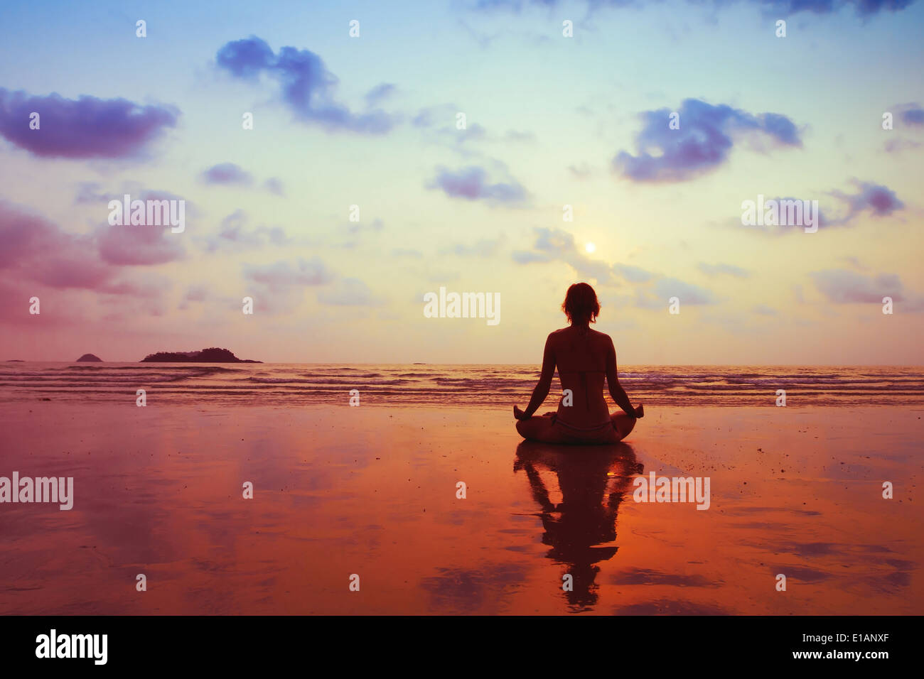 Uno stile di vita sano Concetto, Corpo, la mente e lo spirito Foto Stock