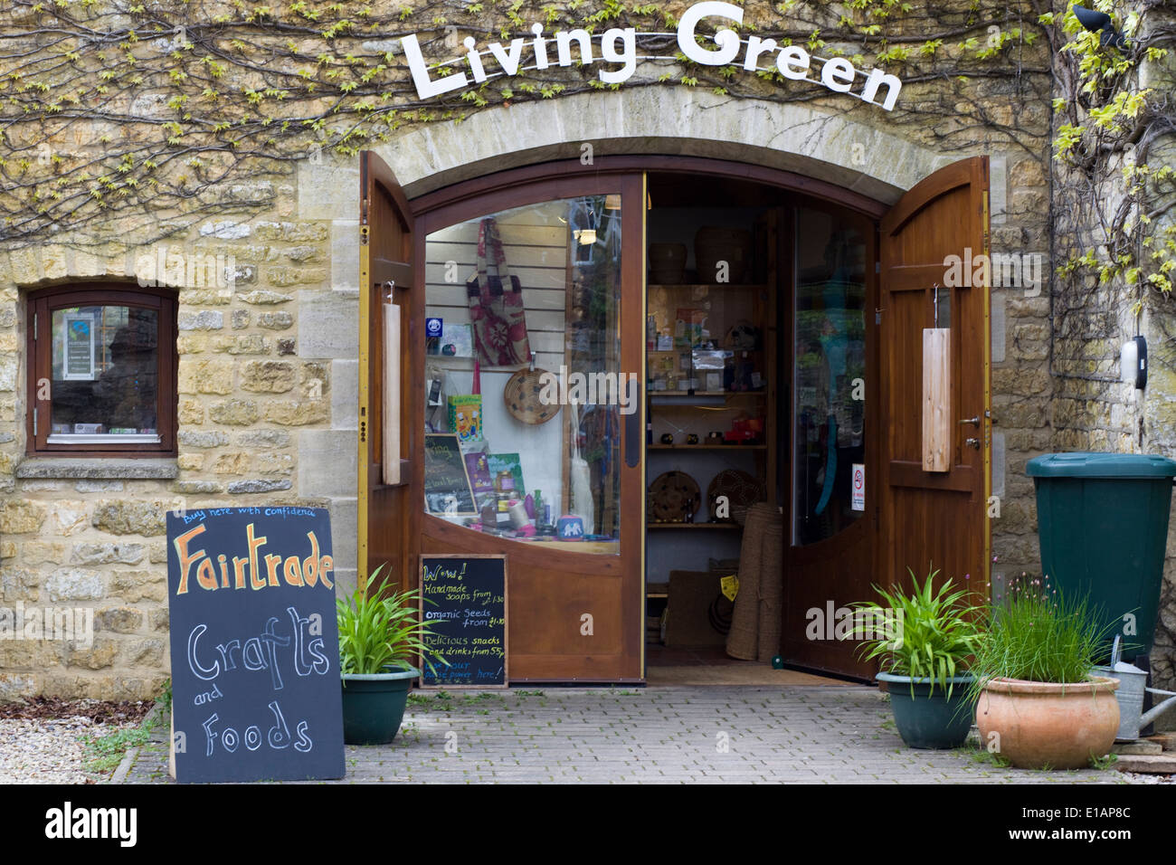 Vivere Green Bourton sull'acqua Inghilterra Environmental Conservation Centre Foto Stock