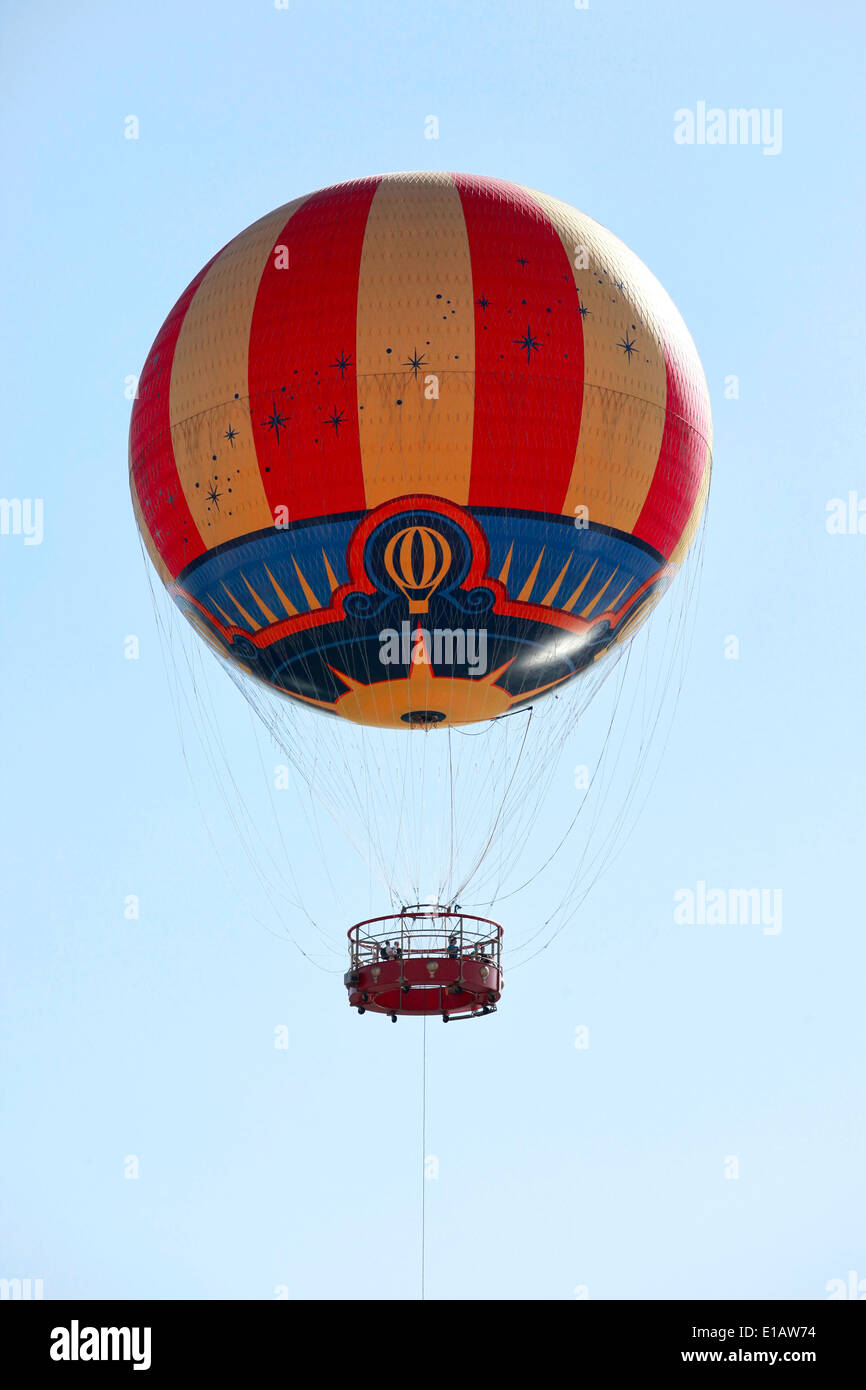 Giro in Mongolfiera Foto Stock