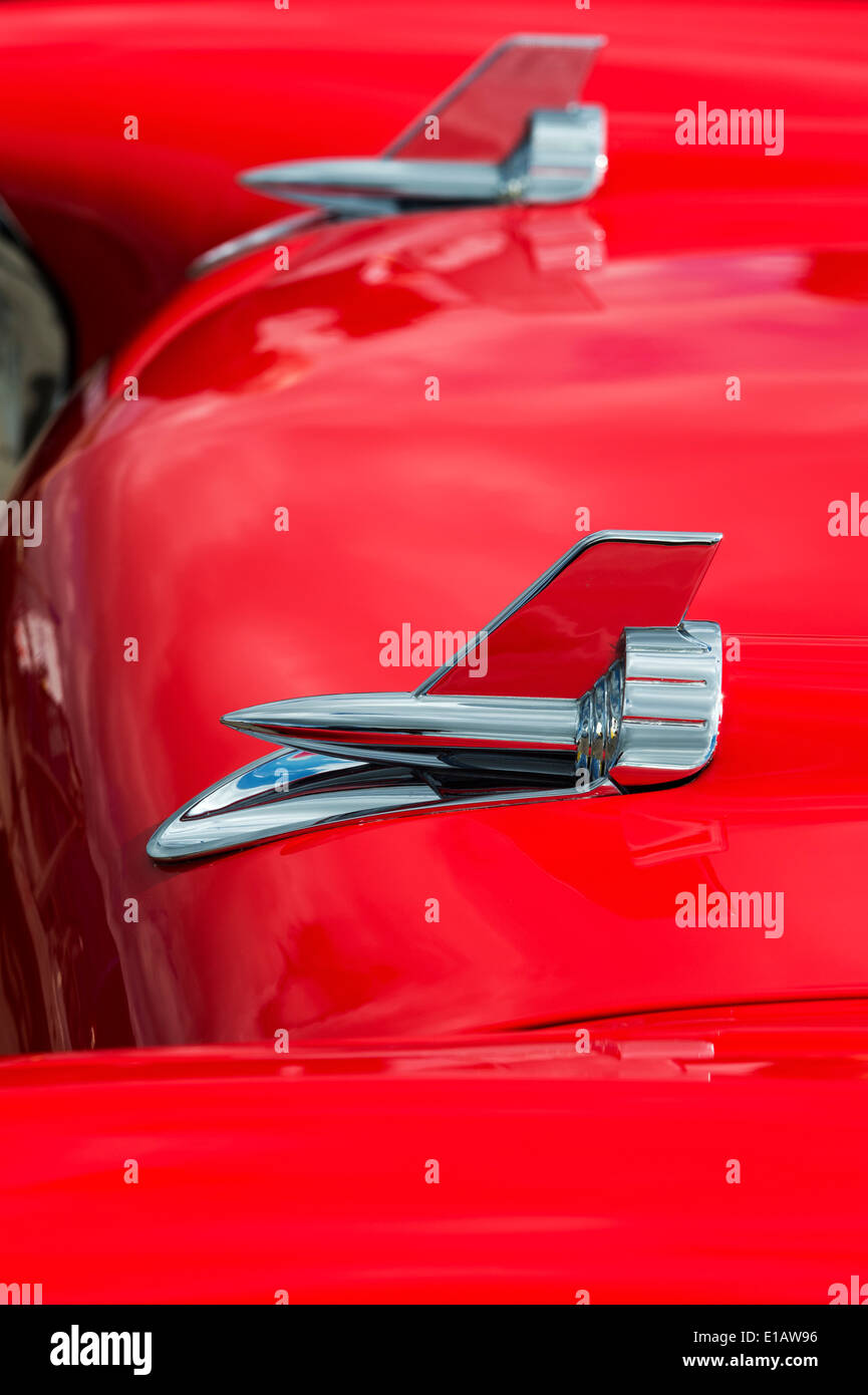 1957 Chevrolet, Bel Air. Chevy. Classic American car Foto Stock