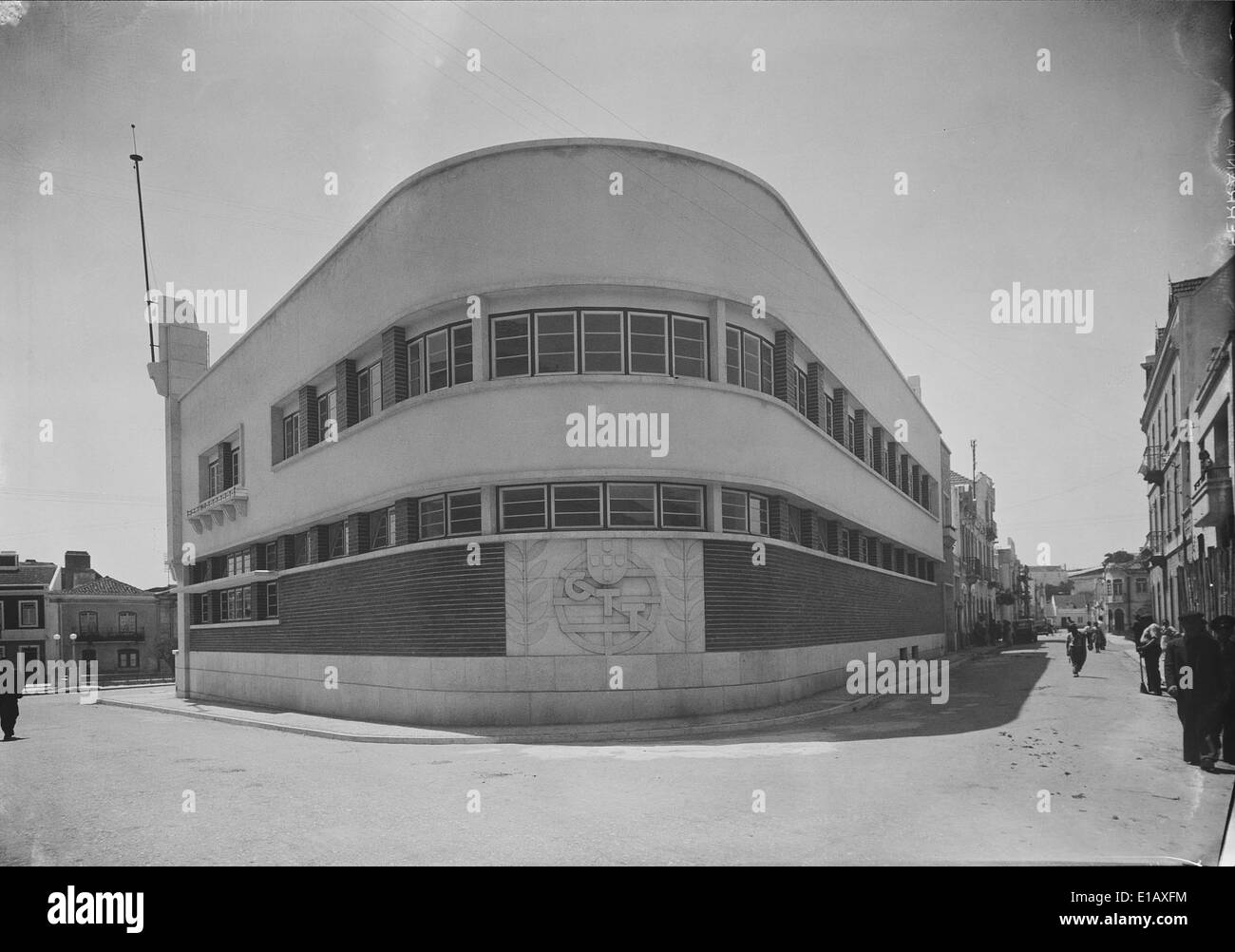 Estação dos Correios de Vila Franca de Xira, in Portogallo Foto Stock