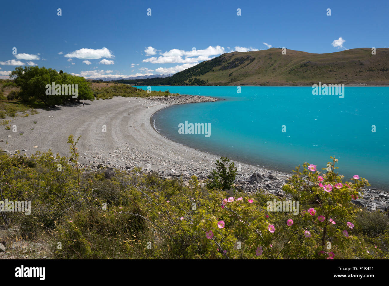 Montare John e lago Foto Stock