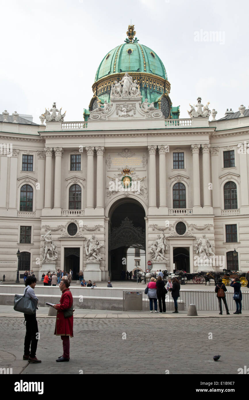 Hofburg di Vienna Foto Stock