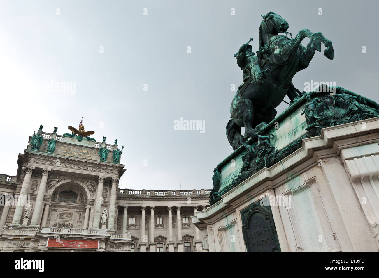 Neue Hofburg di Vienna Foto Stock