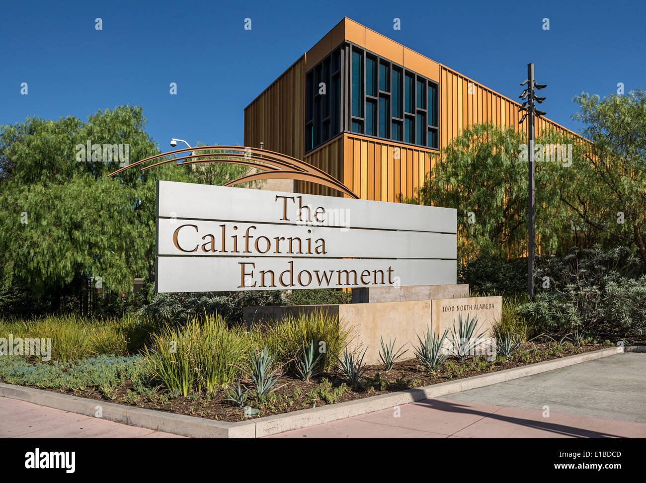 La dotazione della California è un edificio situato nel centro di Los Angeles. Foto Stock