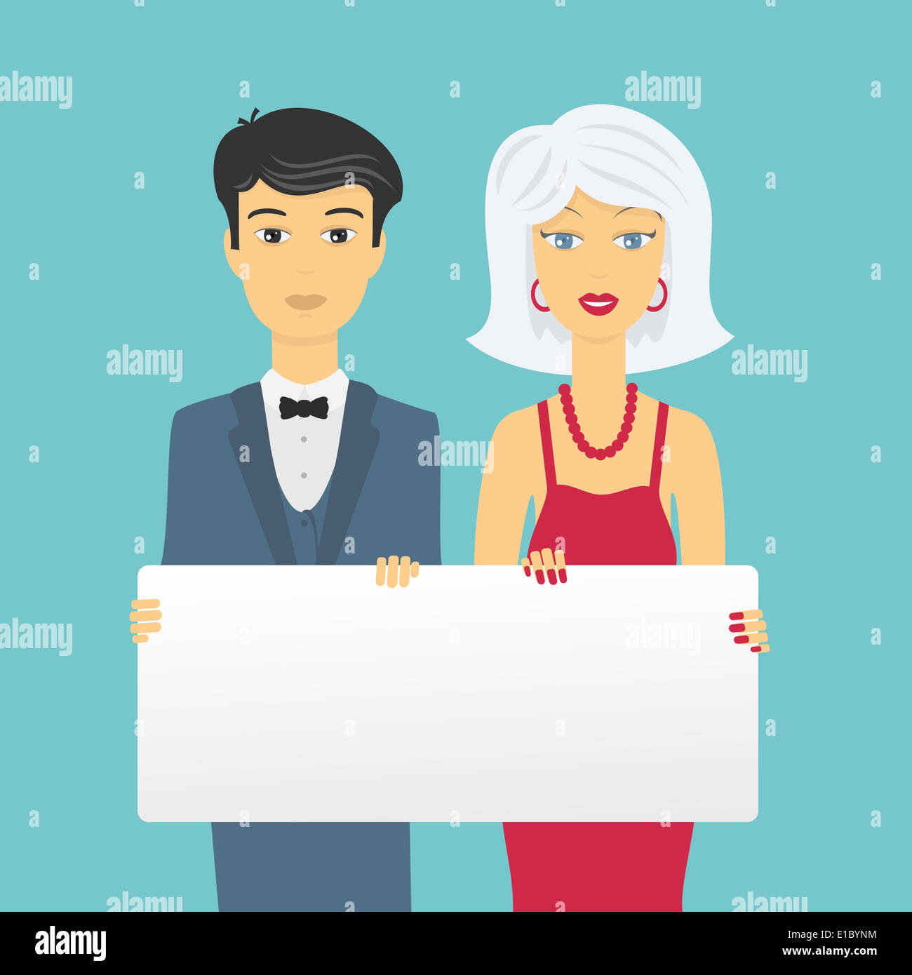 Leader di mantenere un controllo Foto Stock