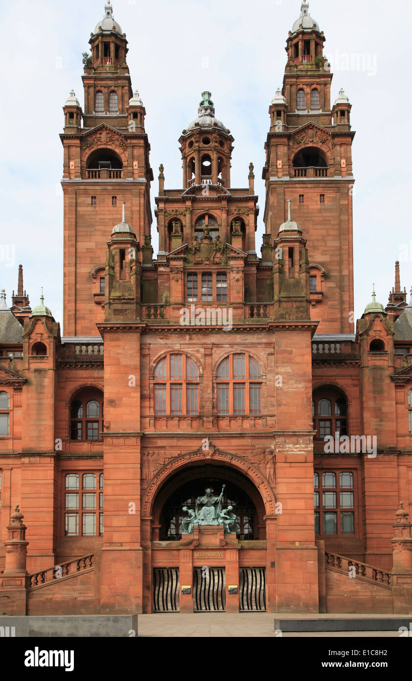 Regno Unito, Scozia, Glasgow, Kelvingrove Art Gallery & Museum, Foto Stock