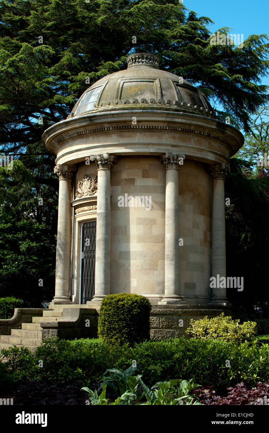 Jephson Memorial, Jephson Gardens, Leamington Spa Warwickshire, Regno Unito Foto Stock