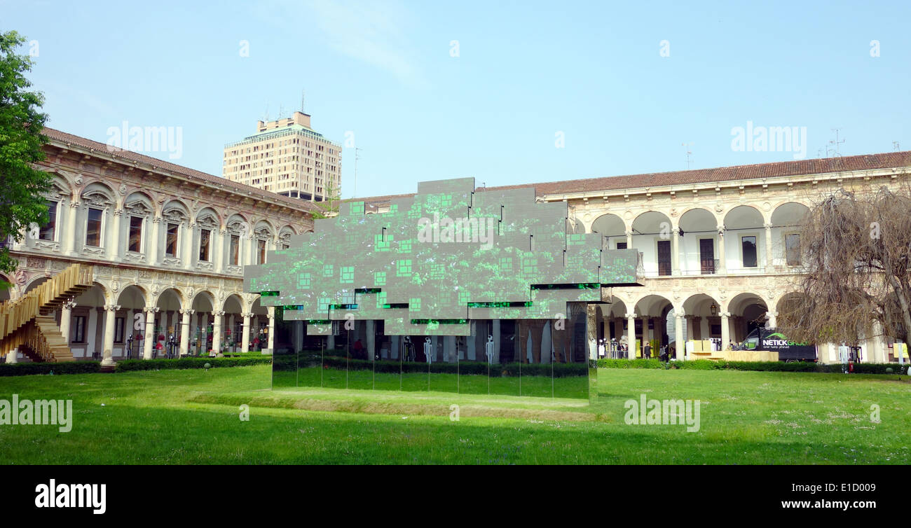 Universita' degli Studi di Milano in Milano, Italia Foto Stock