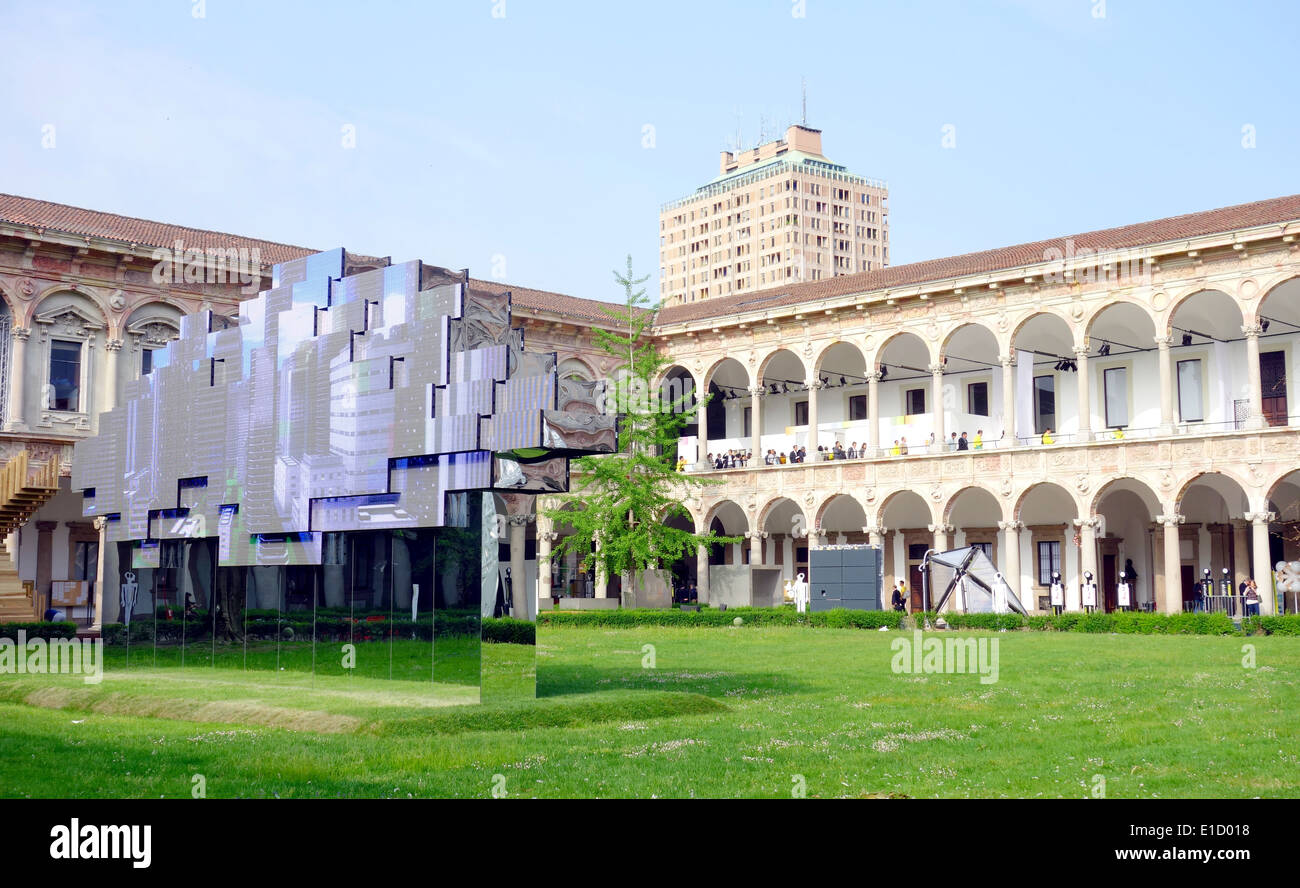 Universita' degli Studi di Milano in Milano, Italia Foto Stock