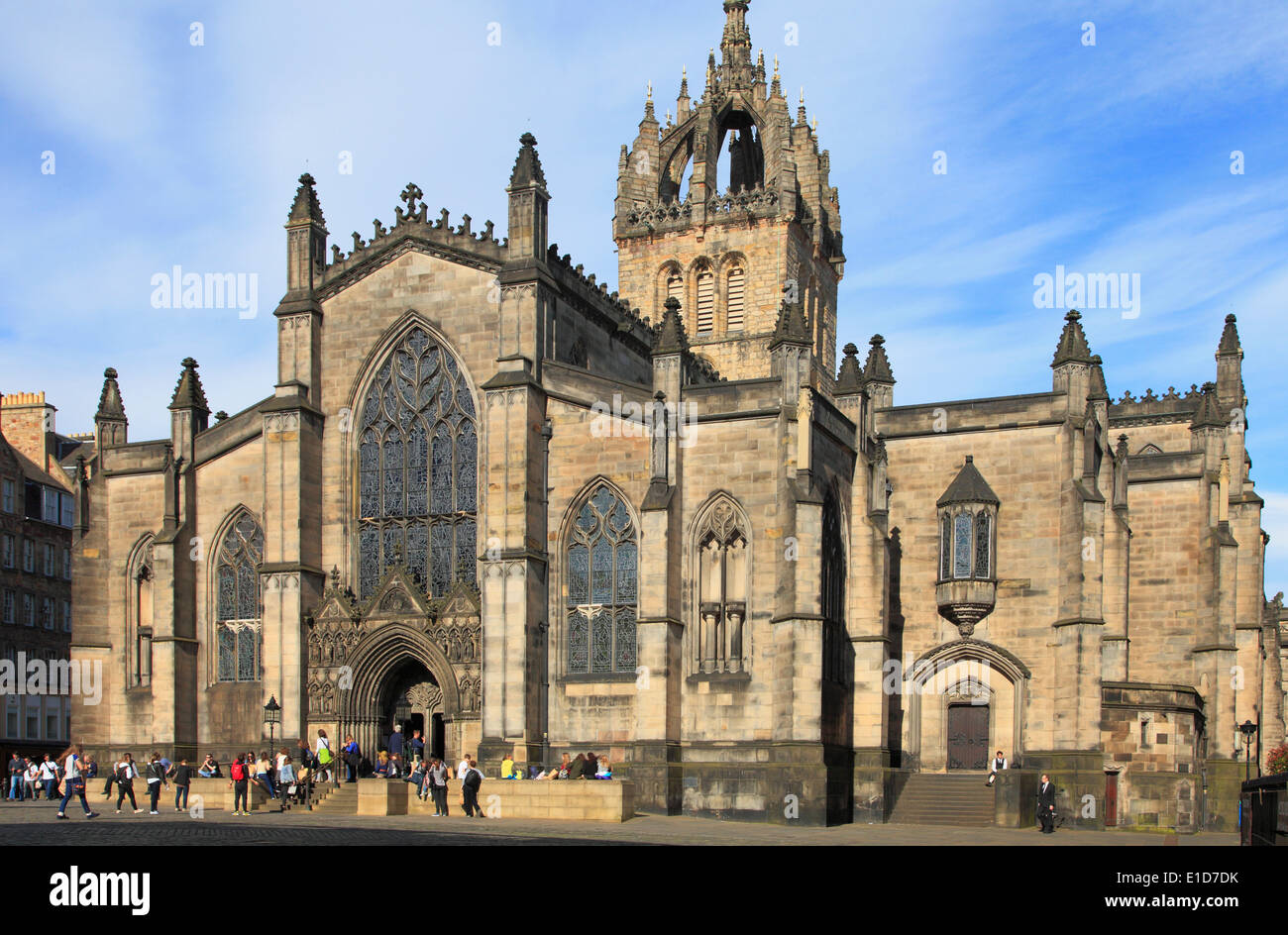 Regno Unito, Scozia, Edimburgo, la Cattedrale di St Giles, Foto Stock