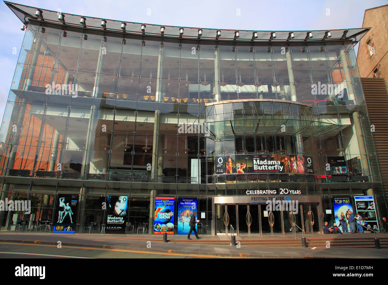 Regno Unito, Scozia, Edimburgo, il Festival Theatre, Foto Stock