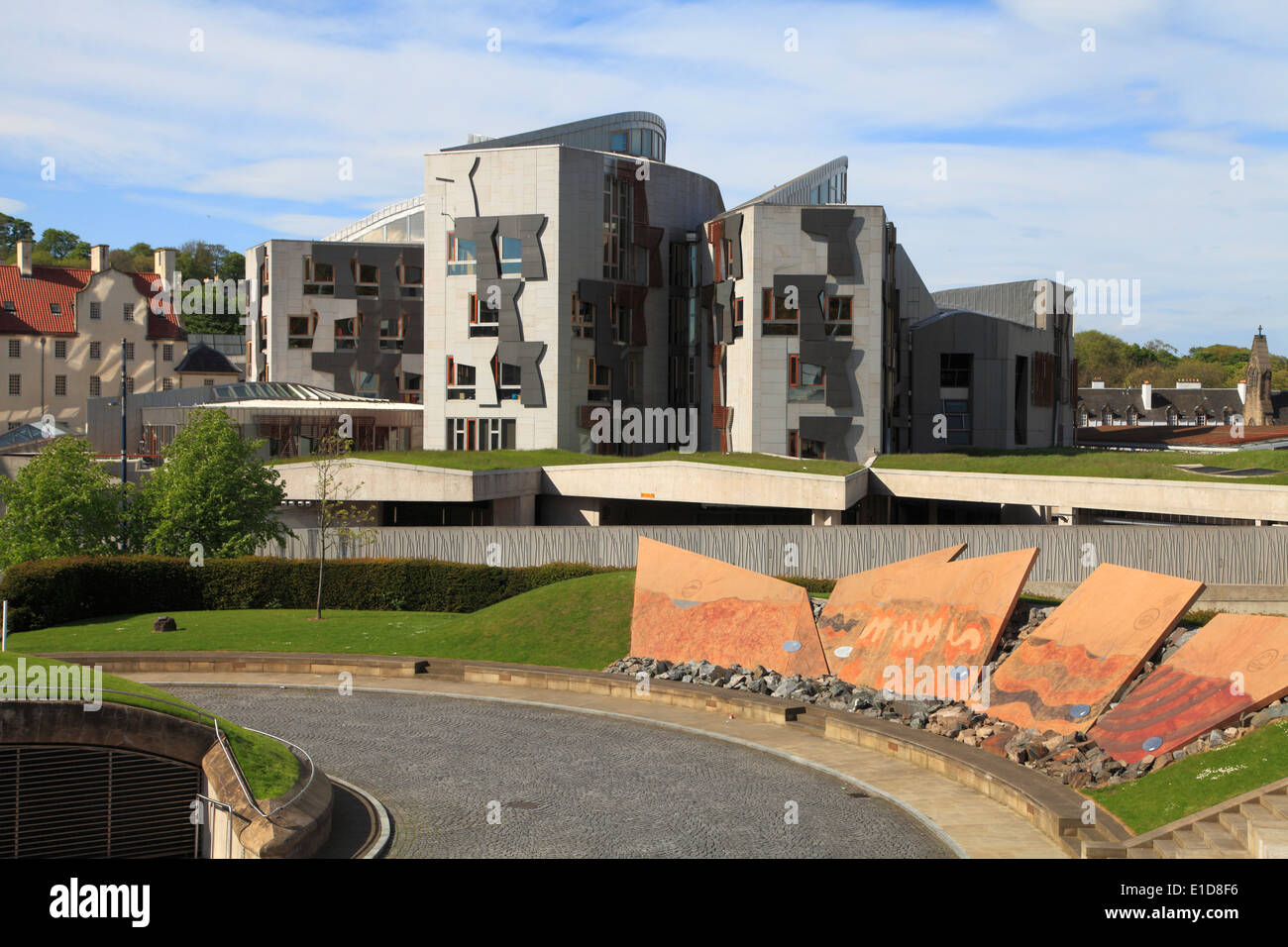 Regno Unito, Scozia, Edimburgo, il Parlamento Scozzese, Foto Stock