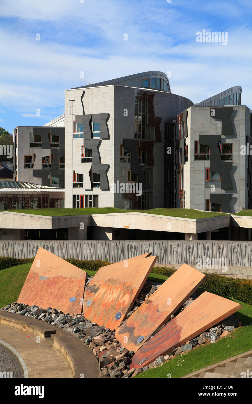 Regno Unito, Scozia, Edimburgo, il Parlamento Scozzese, Foto Stock