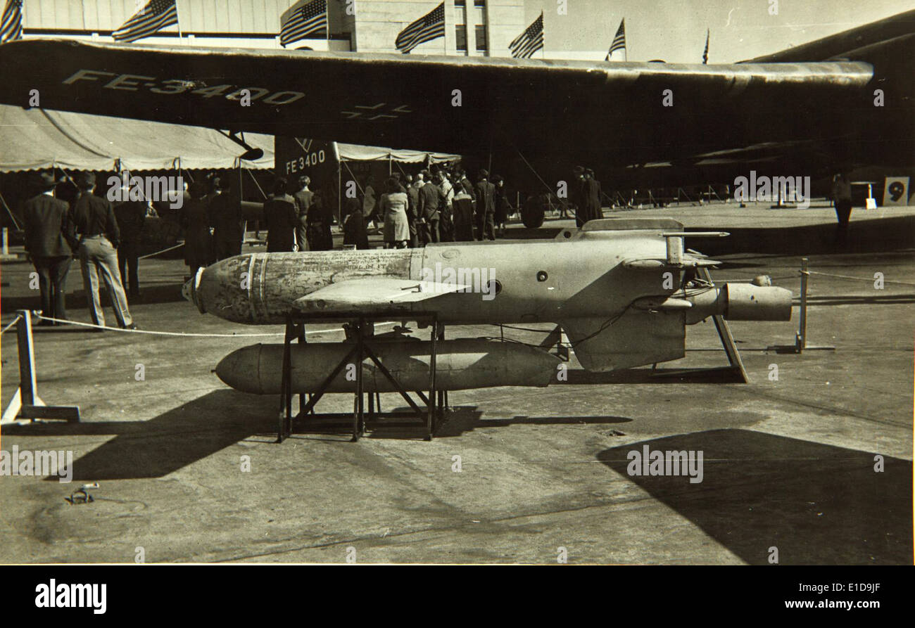 Henschel, HS 293, Glide Bomb Foto Stock