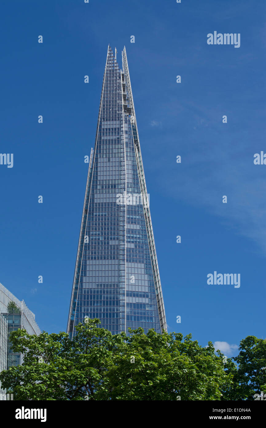 La Shard, il frammento di vetro, London Bridge trimestre Southwark, Londra, Inghilterra, Regno Unito Foto Stock