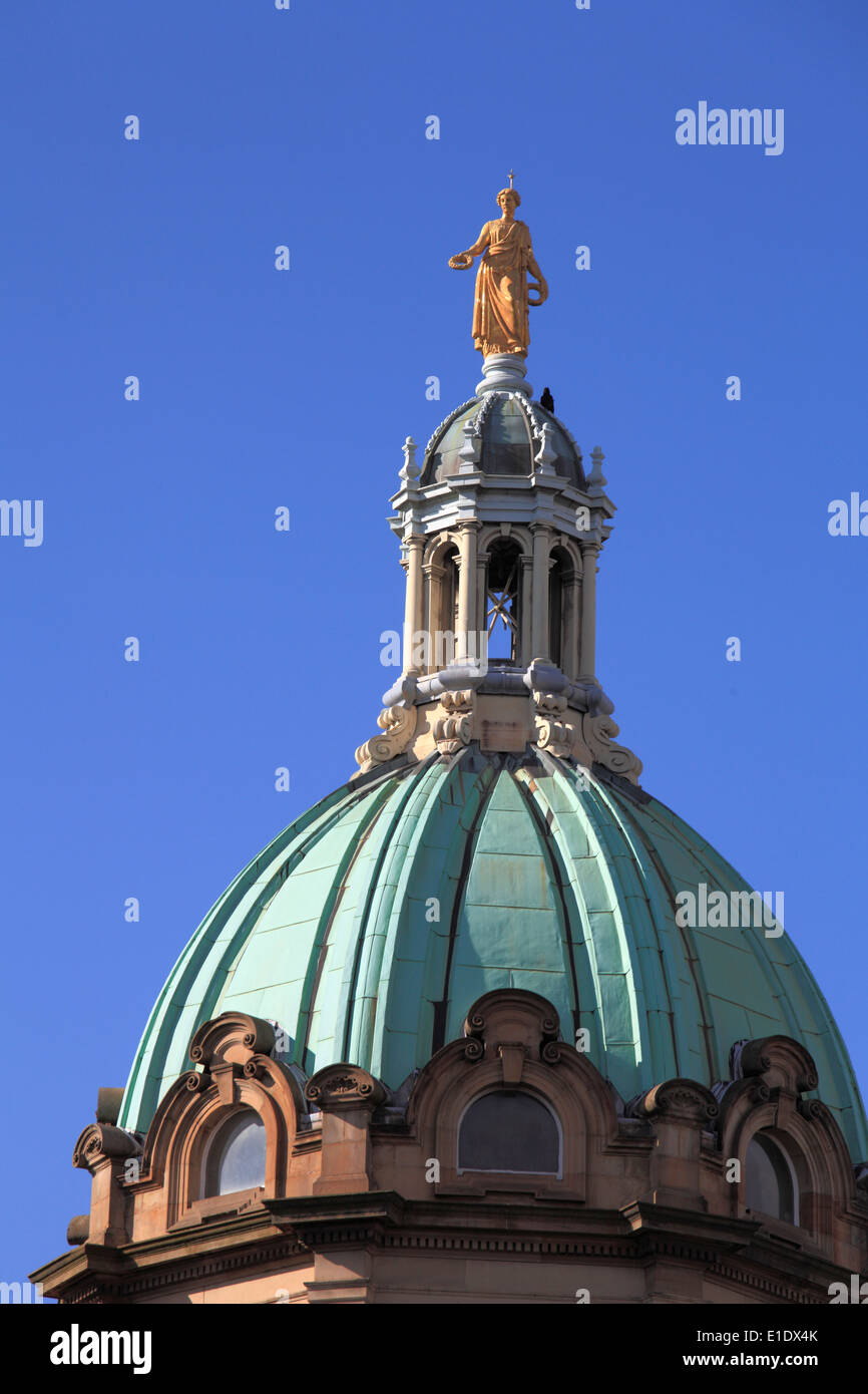 Regno Unito, Scozia, Edimburgo, City Chambers Foto Stock