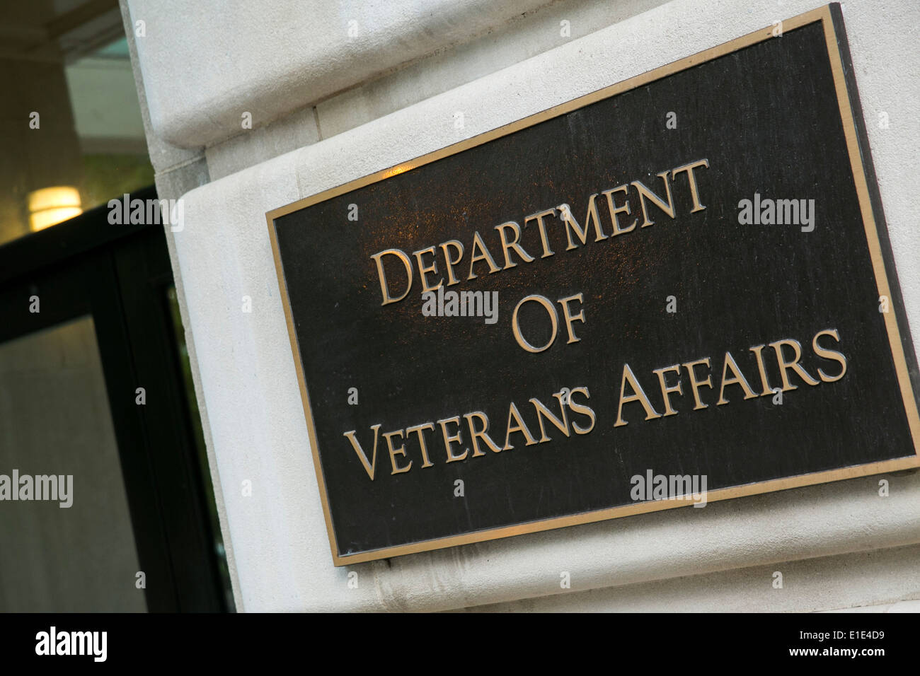 La sede del reparto degli affari di veterani nel centro cittadino di Washington DC. Foto Stock