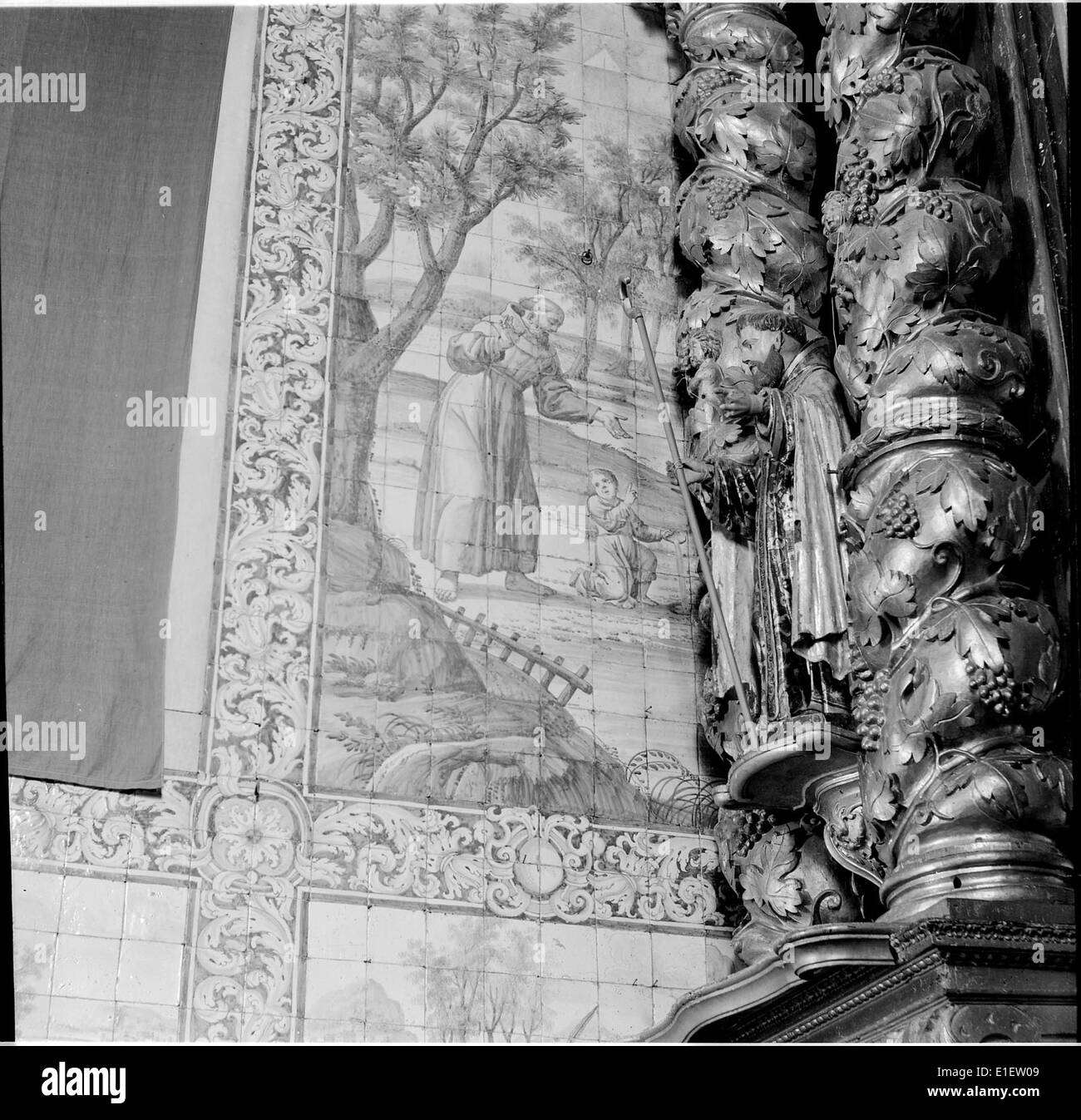 Igreja do antigo Convento de Nossa Senhora da Consolação, Estremoz, Portogallo Foto Stock