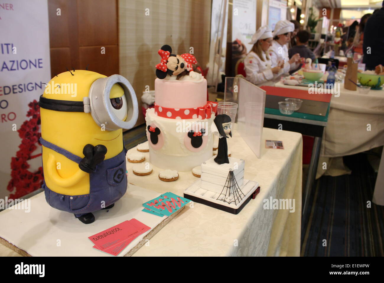 Roma, Italia 1 Giugno 2014 Cake Design Italian Festival edizione 2014 presso lo Sheraton Hotel di Roma, Italy © Gari Wyn Williams/Ala Foto Stock