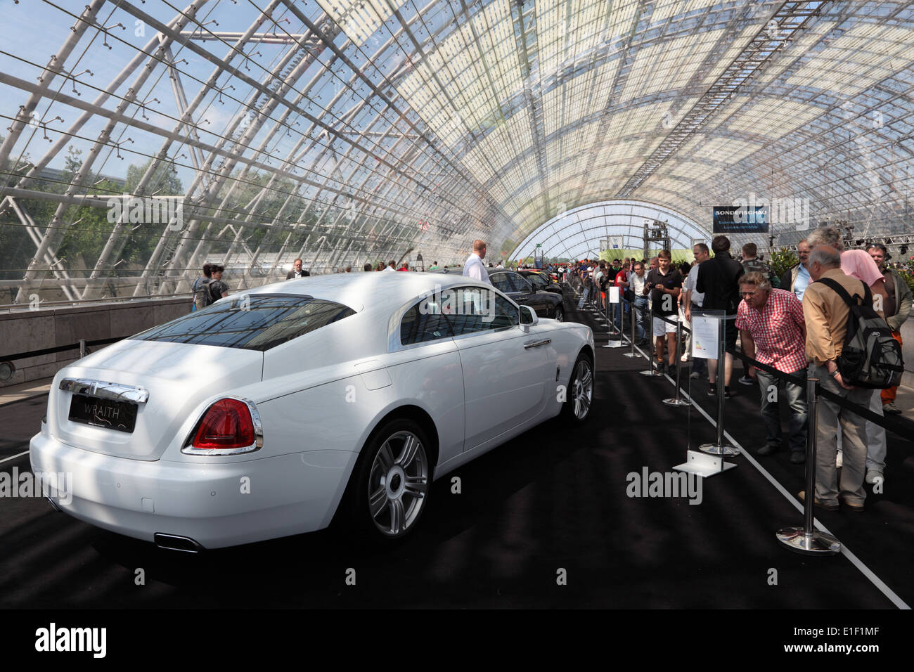 Rolls-Royce Necrospettro all'AMI - Auto Mobile Fiera internazionale su Giugno 1st, 2014 a Lipsia, Germania Foto Stock