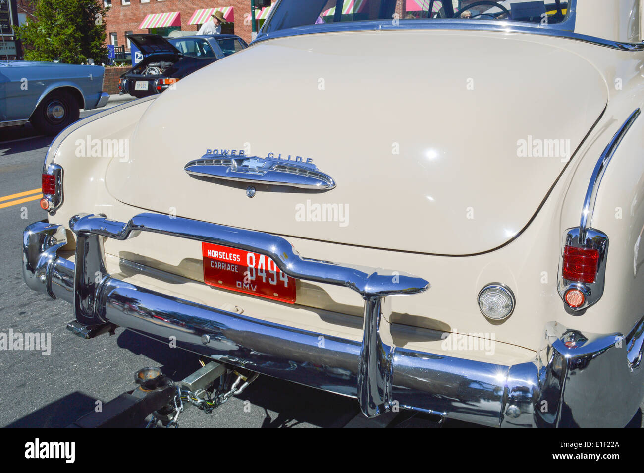 Vintage Chevrolet con Power Glide trasmissione automatica Foto Stock
