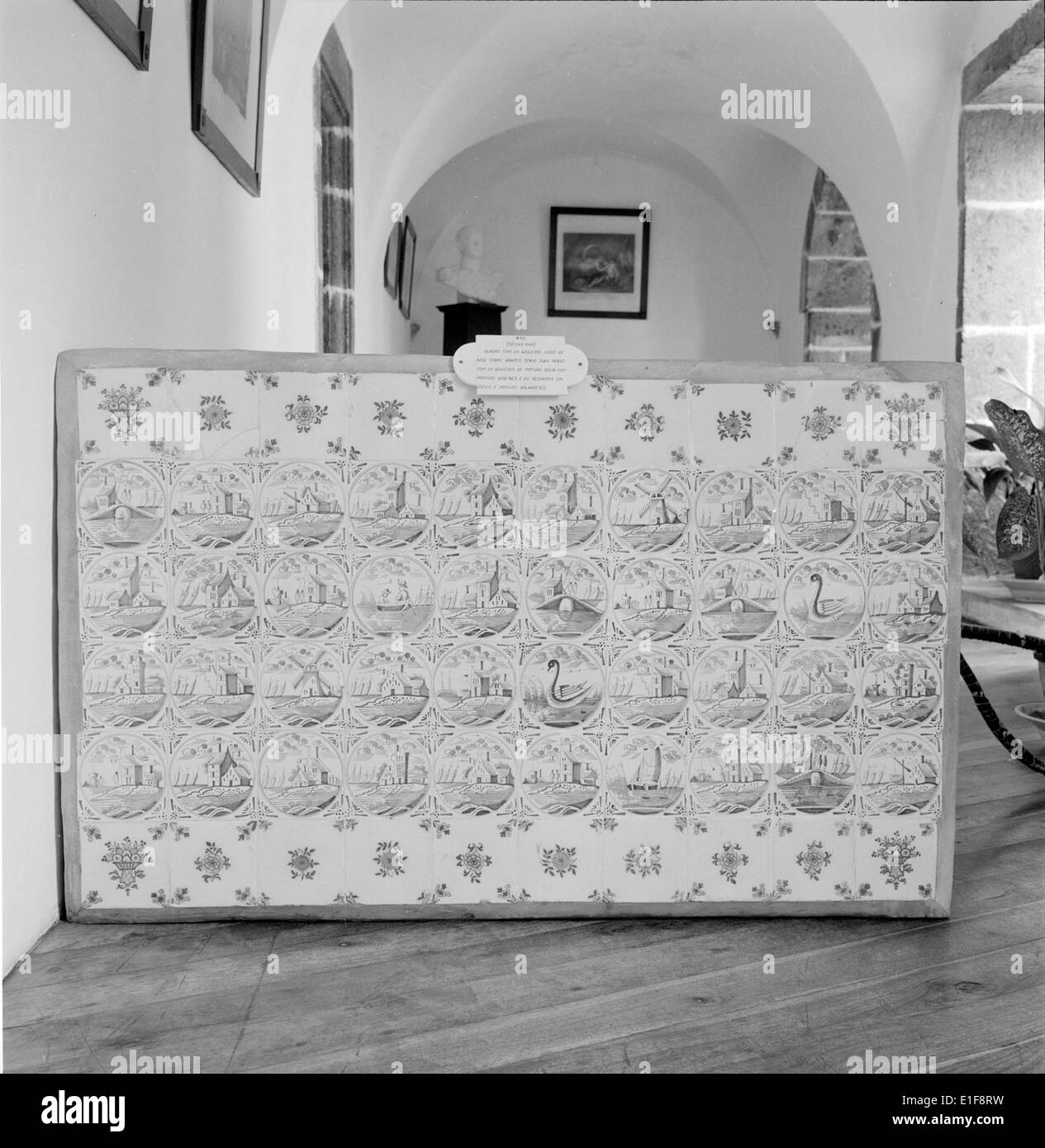 Il Museu Carlos Machado di Ponta Delgada, nelle Azzorre, è un'istituzione culturale chiave che mette in mostra il patrimonio delle Azzorre. Ospita una varietà di mostre, tra cui arte, archeologia e storia naturale, che rappresentano la storia e la cultura della regione. Foto Stock