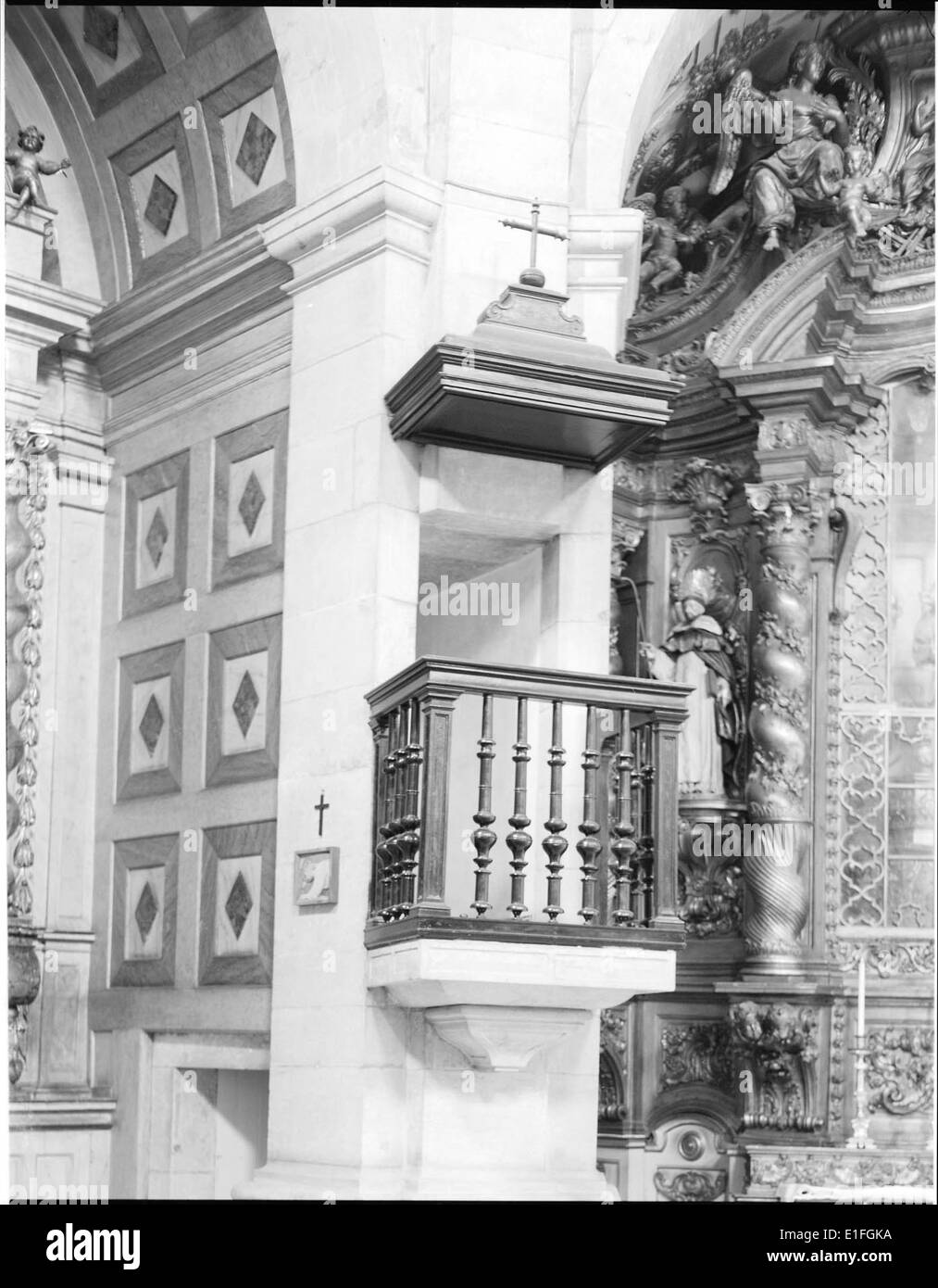 Igreja do Convento de Nossa Senhora do Bom Sucesso, Lisboa, Portogallo Foto Stock