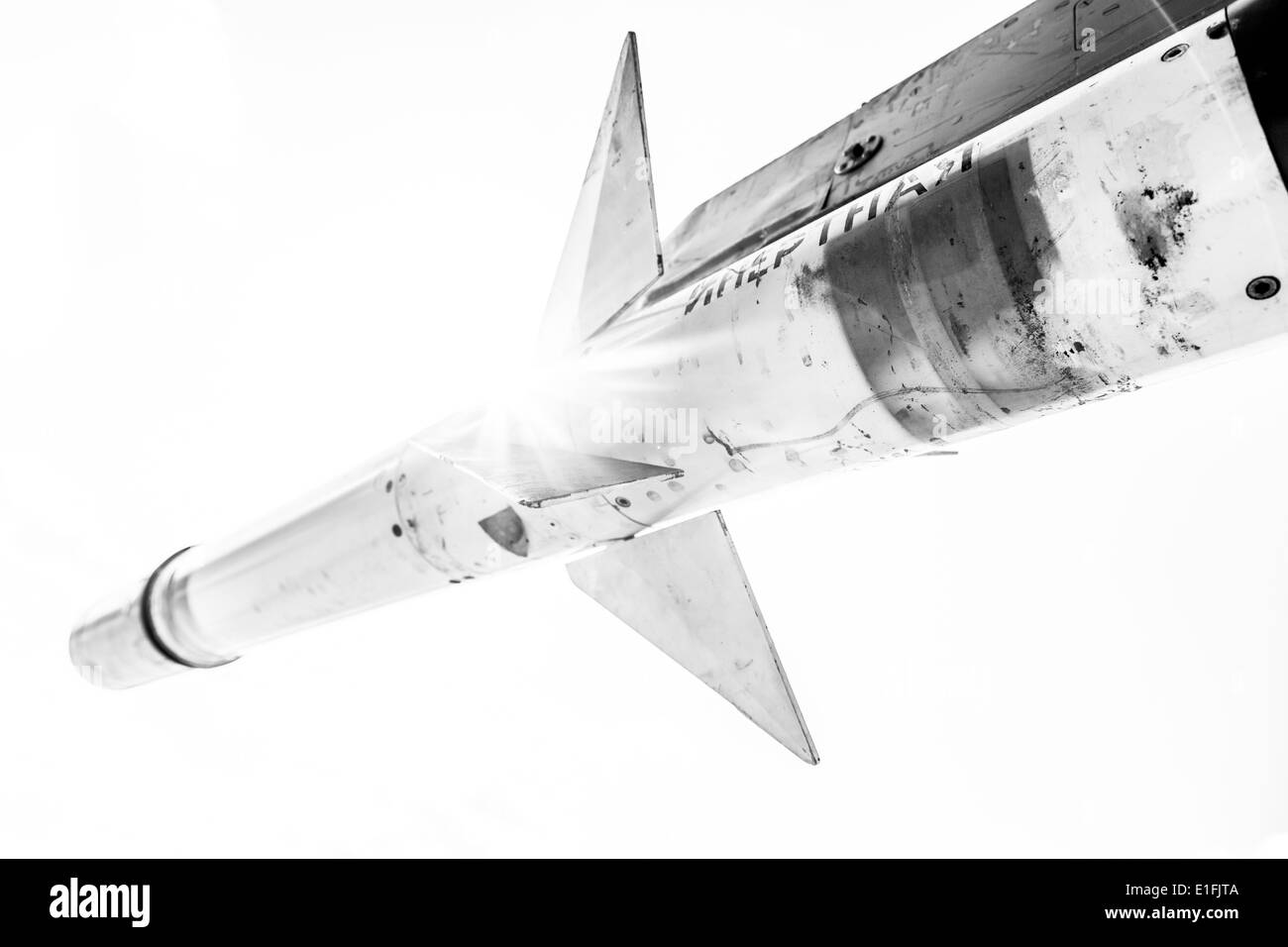 Missile di combattente Foto Stock