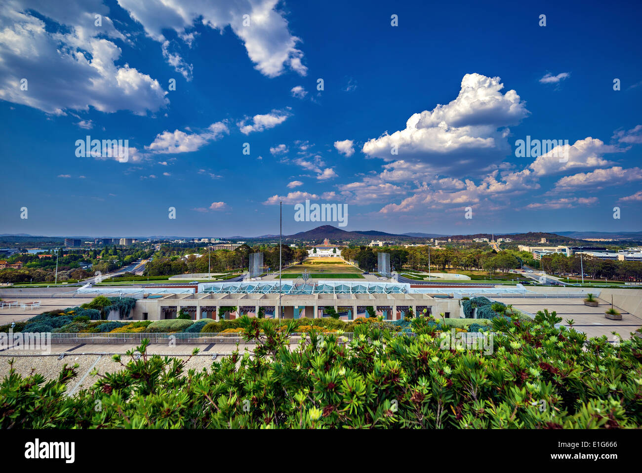 Il federale edificio europeo a Canberra, Australia Foto Stock