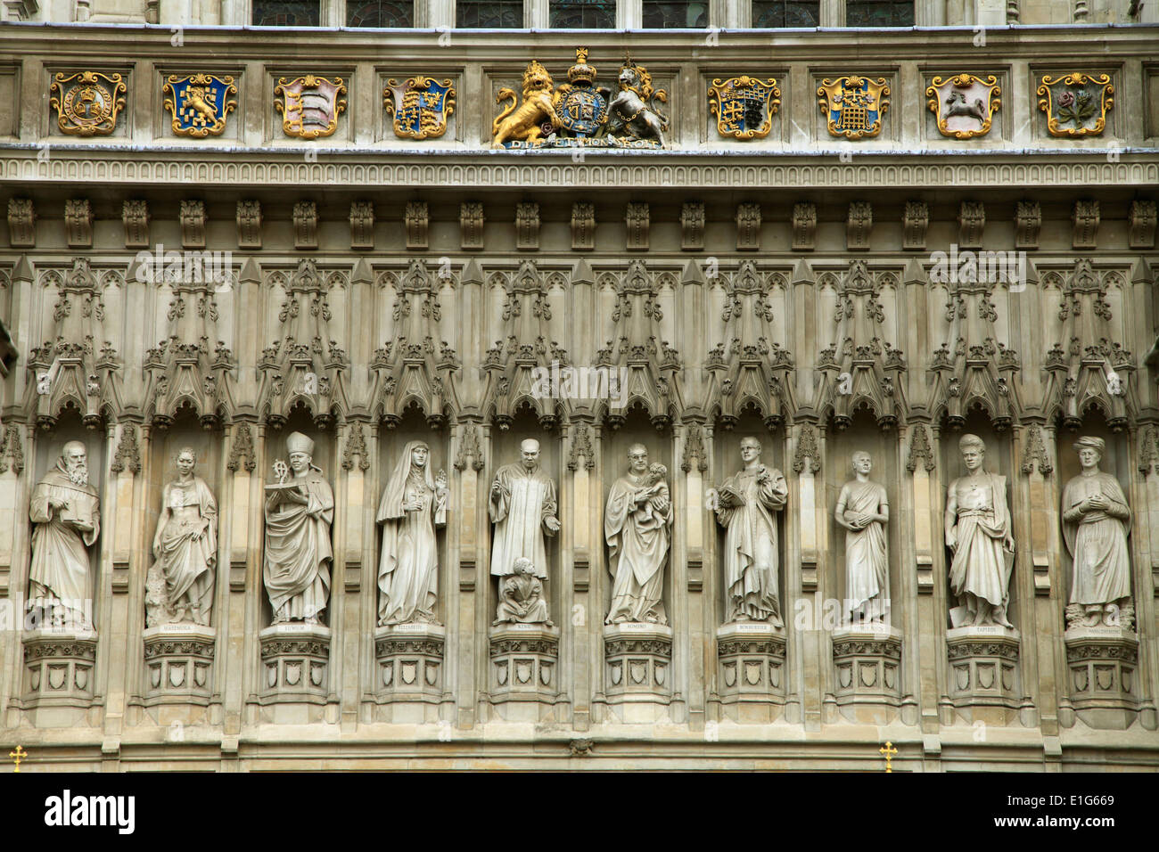Regno Unito, Inghilterra, London, Westminster Abbey, Foto Stock
