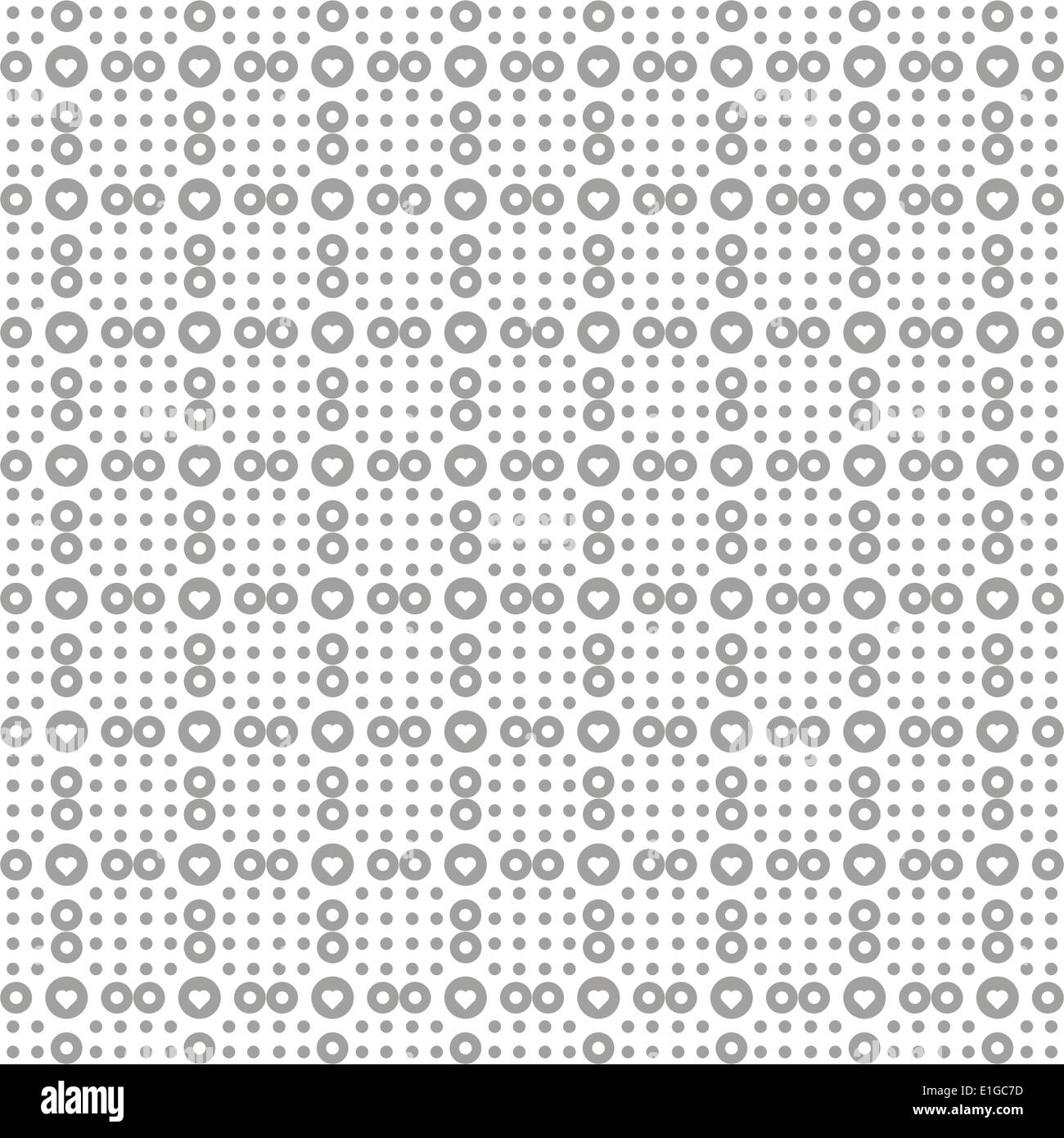 Sfondo di seamless pattern a punti Foto Stock