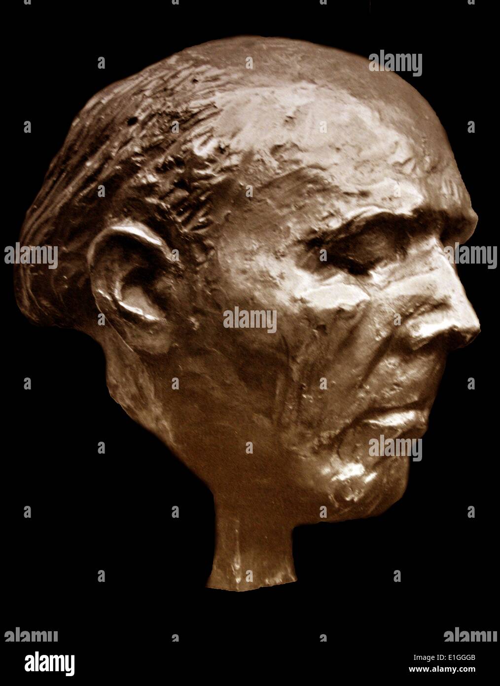 Busto di Walter Gieseking da Walther Wolff, pubblicato in 'Die Kunst im deutschen Reich" (l'arte nel Reich tedesco) è stato pubblicato per la prima volta nel gennaio 1937 da Gauleiter Adolf Wagnerand più tardi rilasciato sotto la direzione di Adolf Hitler stesso. Foto Stock