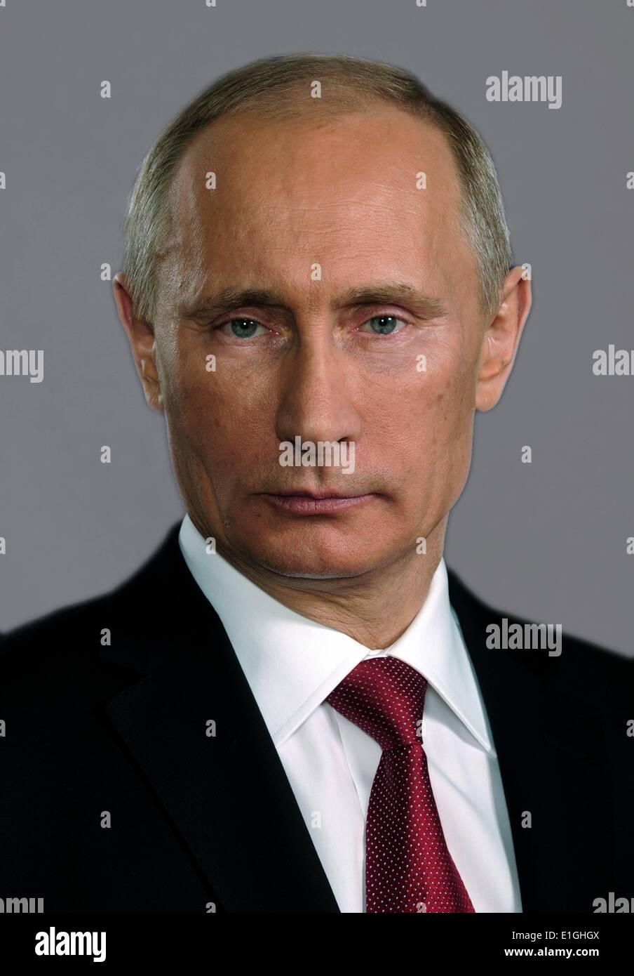 Vladimir Putin (nato nel 1951). Il presidente della Russia a partire dal 7 maggio 2012. In precedenza ha ricoperto il ruolo di presidente dal 2000 al 2008, e come Primo Ministro della Russia dal 1999 al 2000 e di nuovo dal 2008 al 2012. Wikipedia Foto Stock