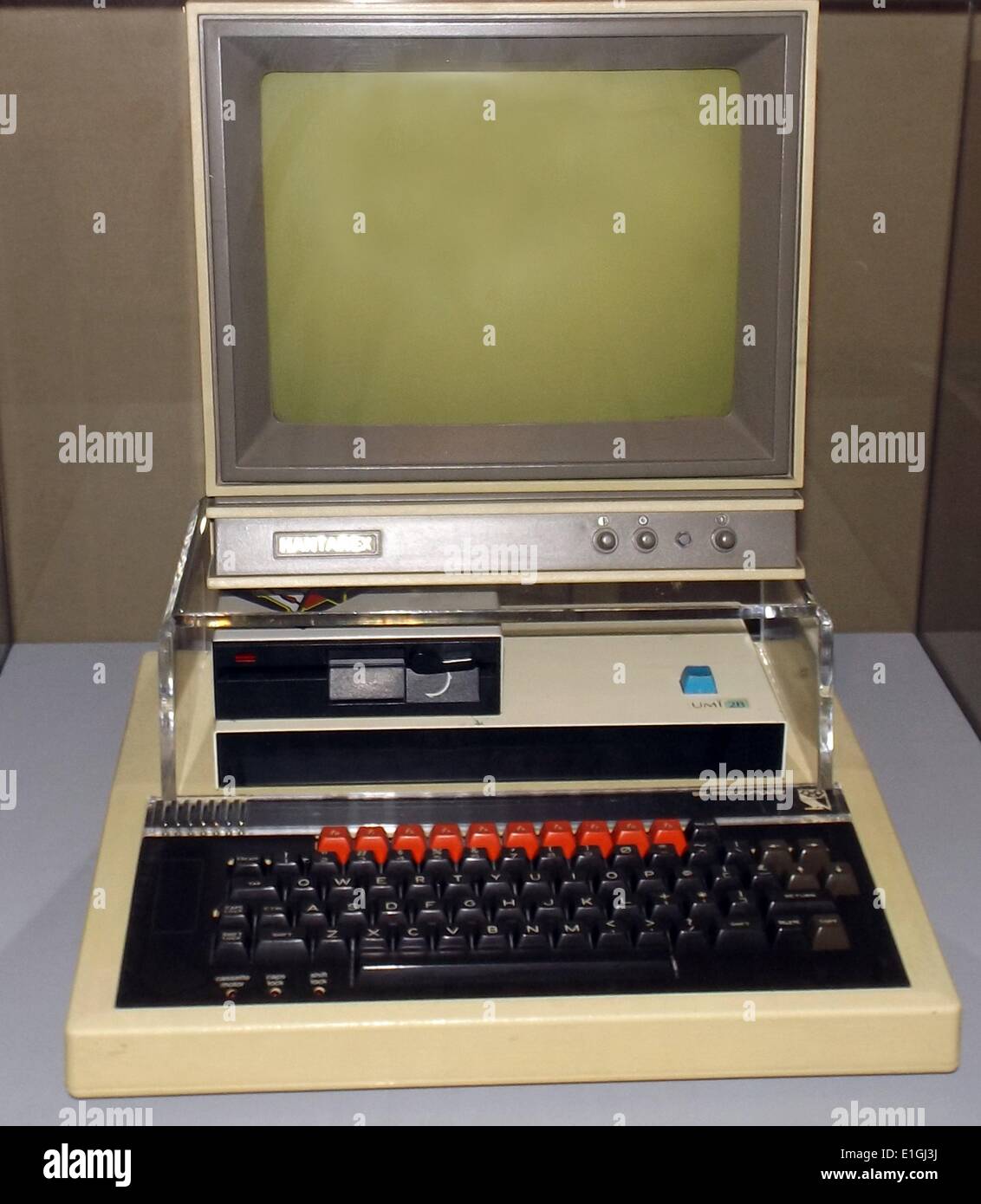 UMI 2B - Computer la programmazione musicale nel 1984. Foto Stock