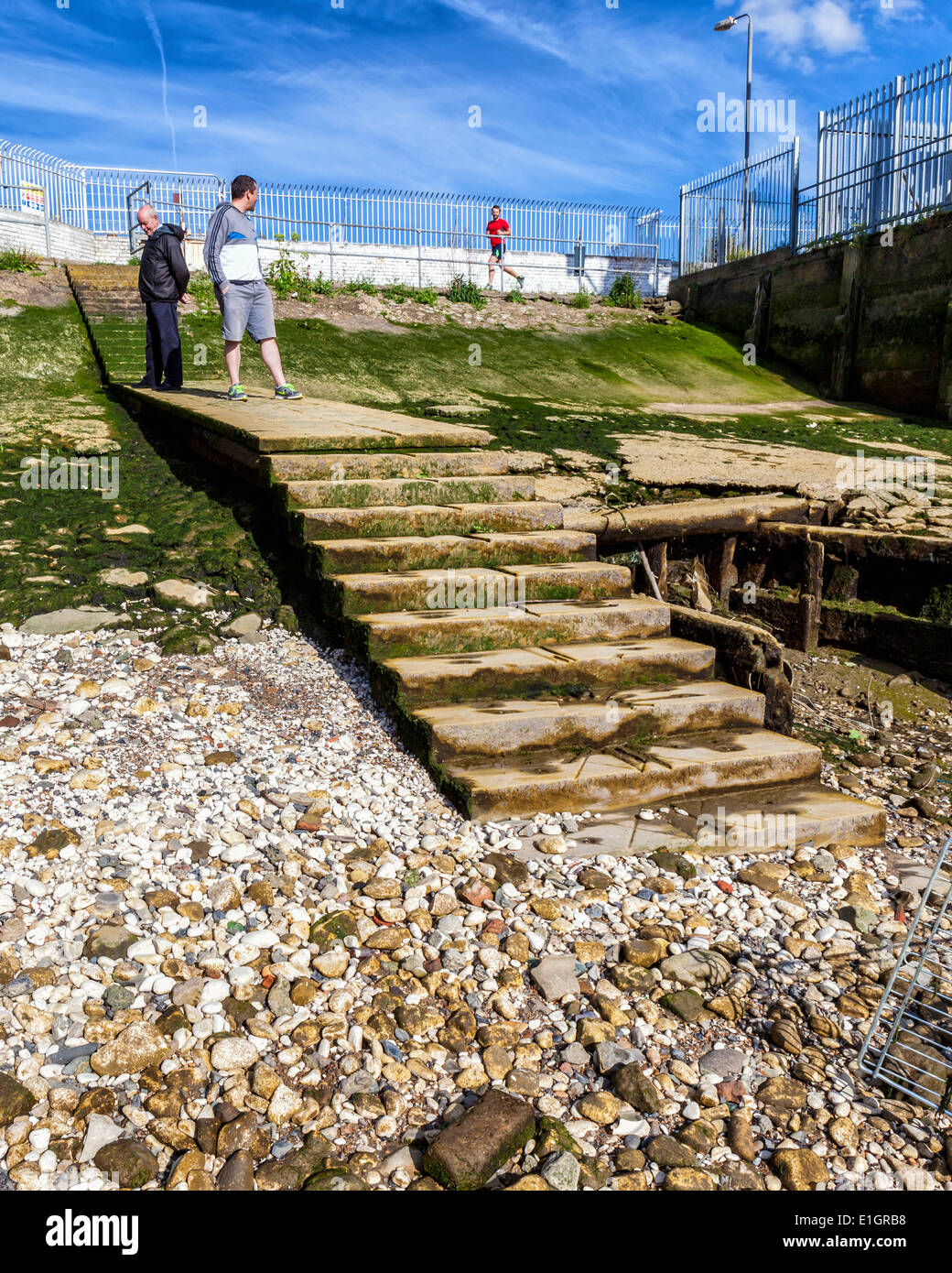 Il Enderby scolpita dallo scultore Richard Lawrence, mostrano la storia industriale della penisola Greeenwich, Enderby Wharf, London, Regno Unito Foto Stock