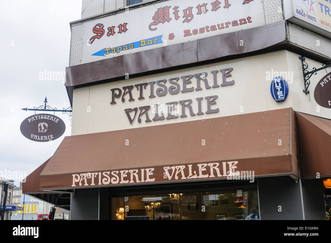 Patisserie Valerie shop Foto Stock