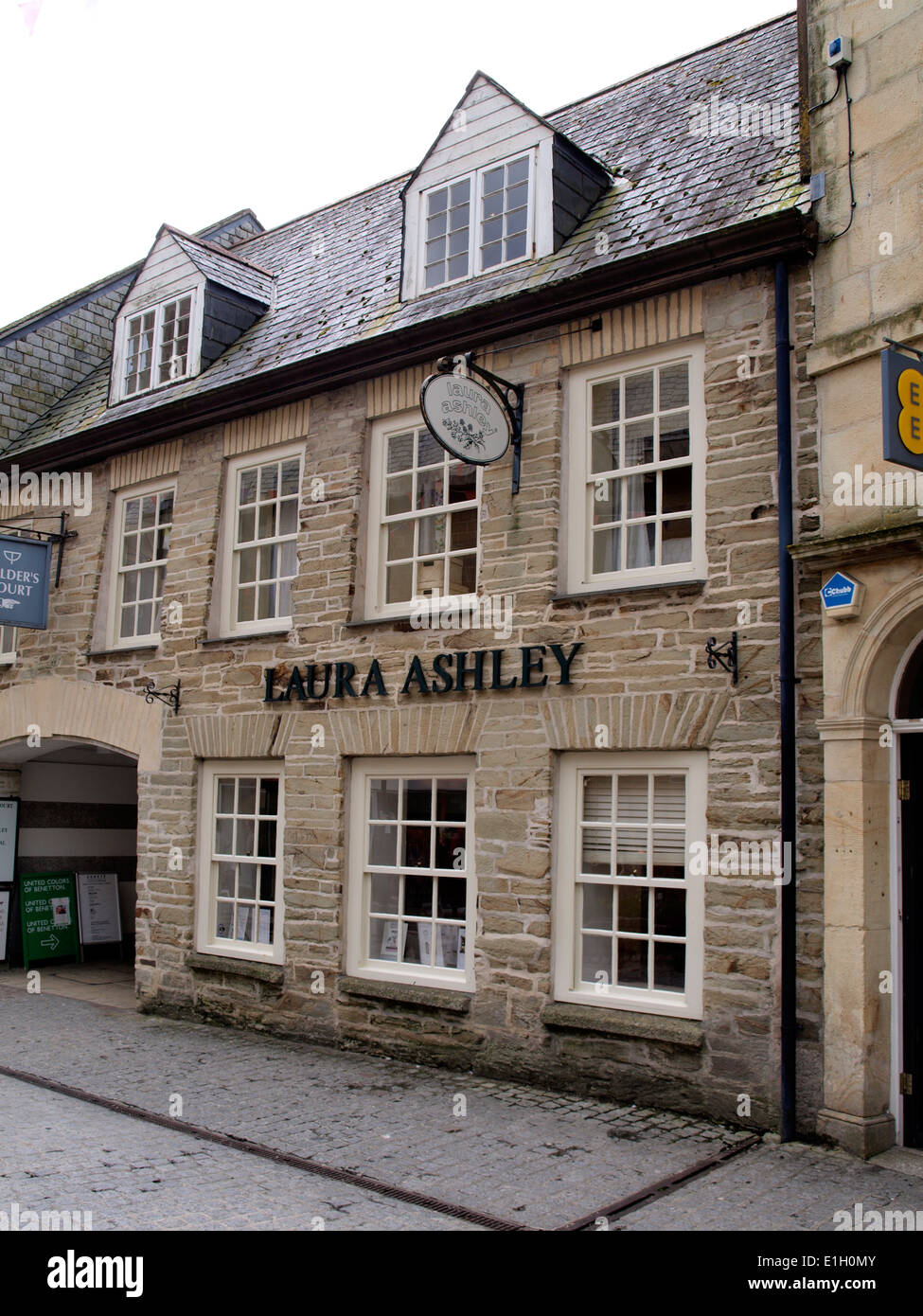 Laura Ashley shop, Truro, Cornwall, Regno Unito Foto Stock