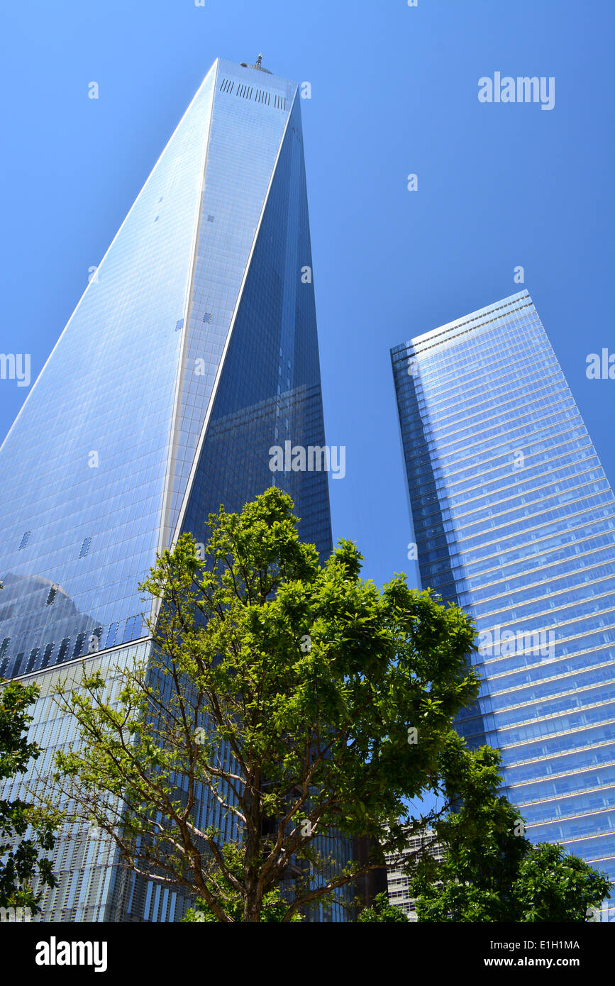 World Trade Center Towers uno e sette. Foto Stock