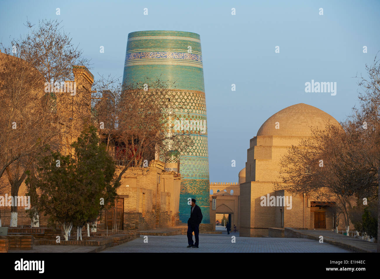 Uzbekistan, Khiva, Patrimonio Mondiale dell Unesco, Kalta Minar Foto Stock