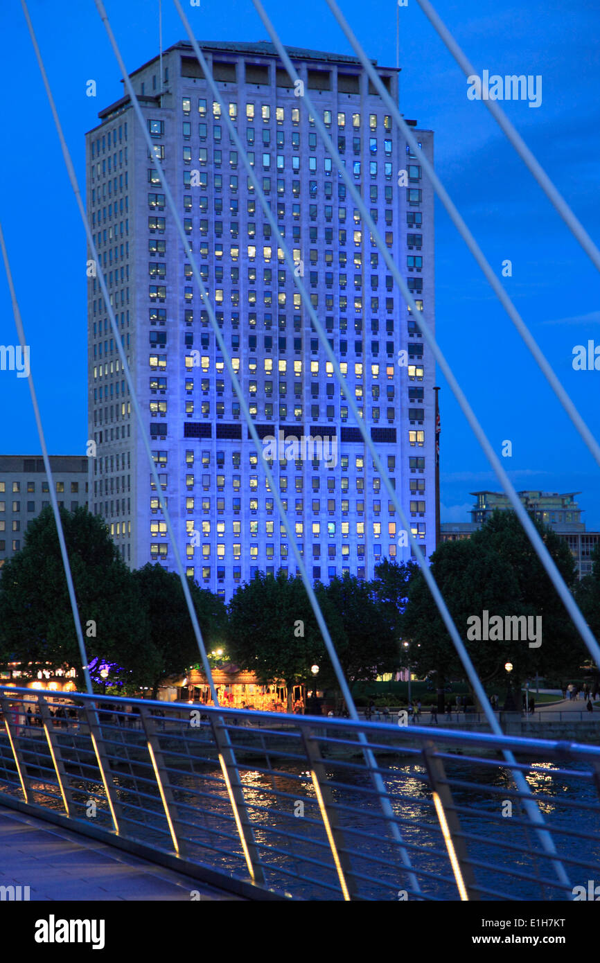 Regno Unito, Inghilterra, di Londra, South Bank, grattacielo, Foto Stock