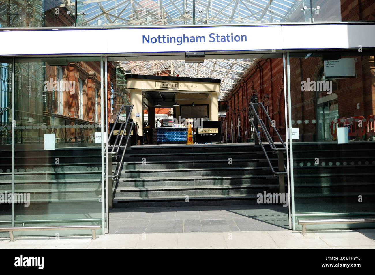 Nottingham East Midlands Stazione ferroviaria . Foto Stock