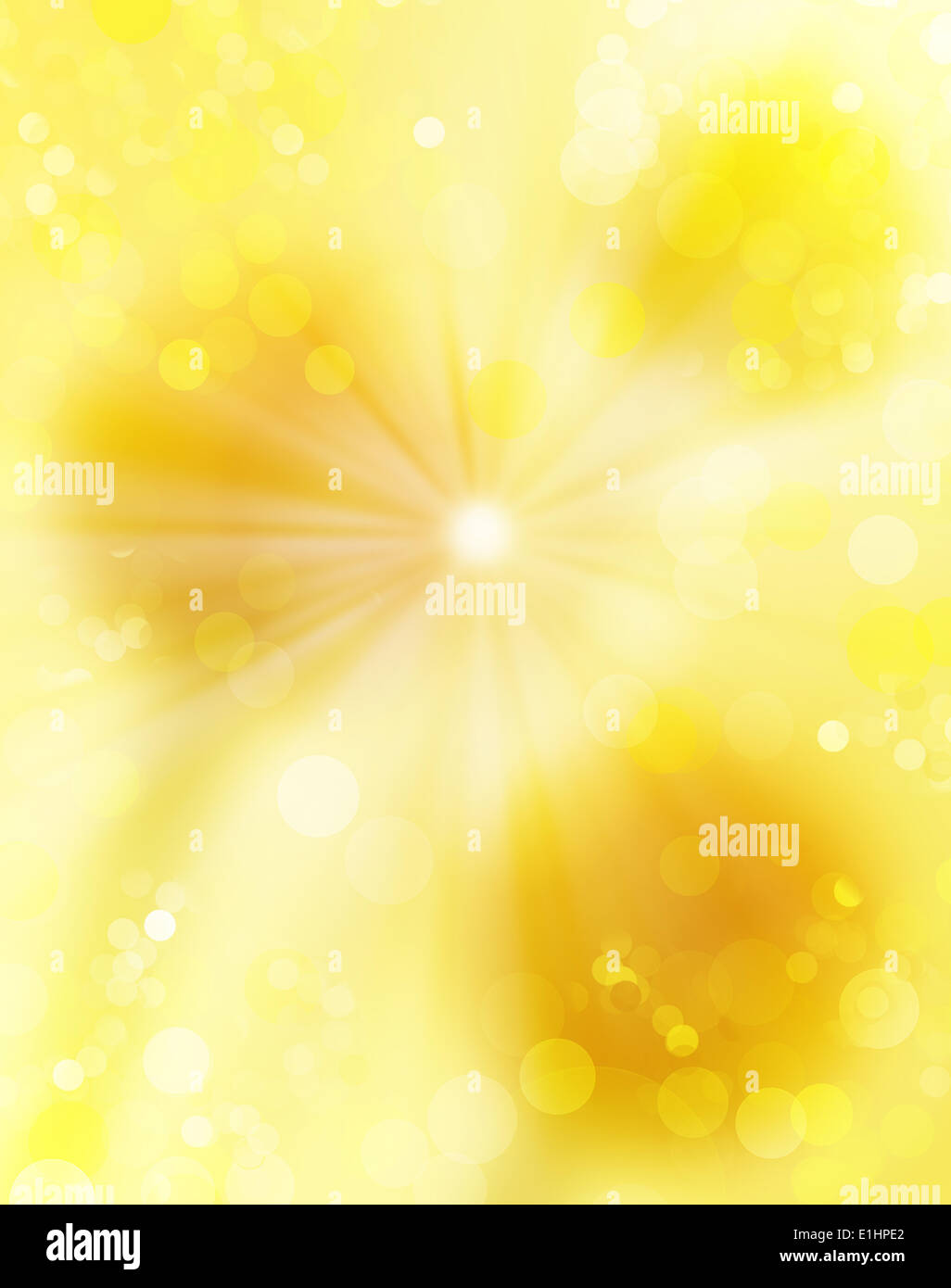 Oro sfondo lampeggiante. Vacanze arte luce texture Foto Stock