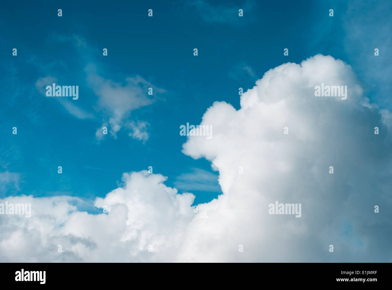 Birichino nube Foto Stock