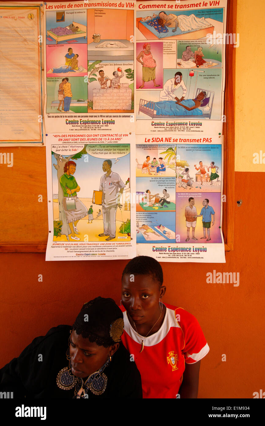 Aids campagna di sensibilizzazione Foto Stock
