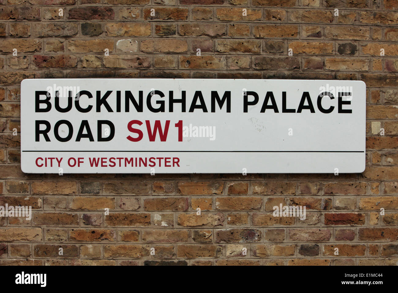 Buckingham Palace Road. Foto Stock