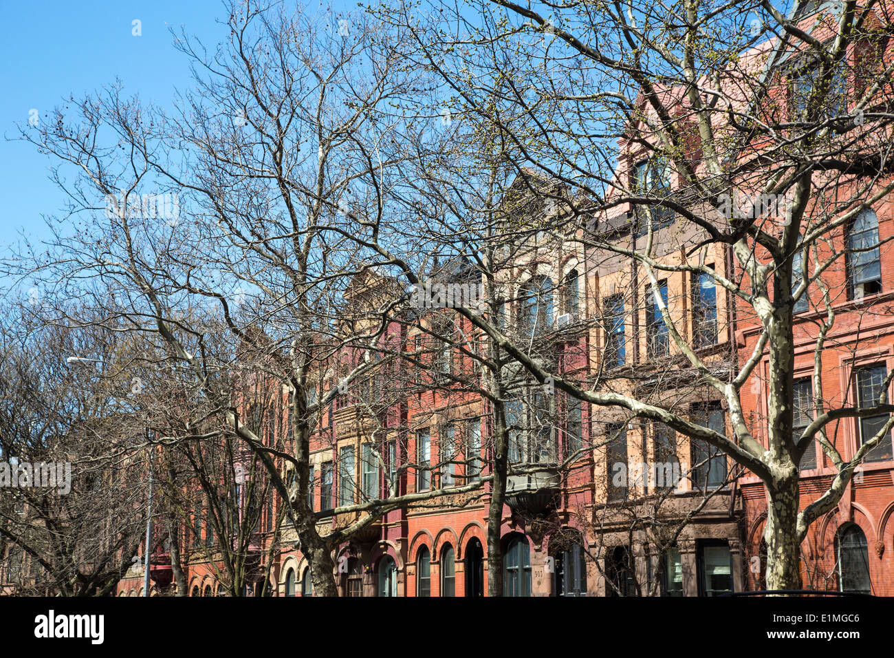 Appartamenti, Brooklyn, New York Foto Stock