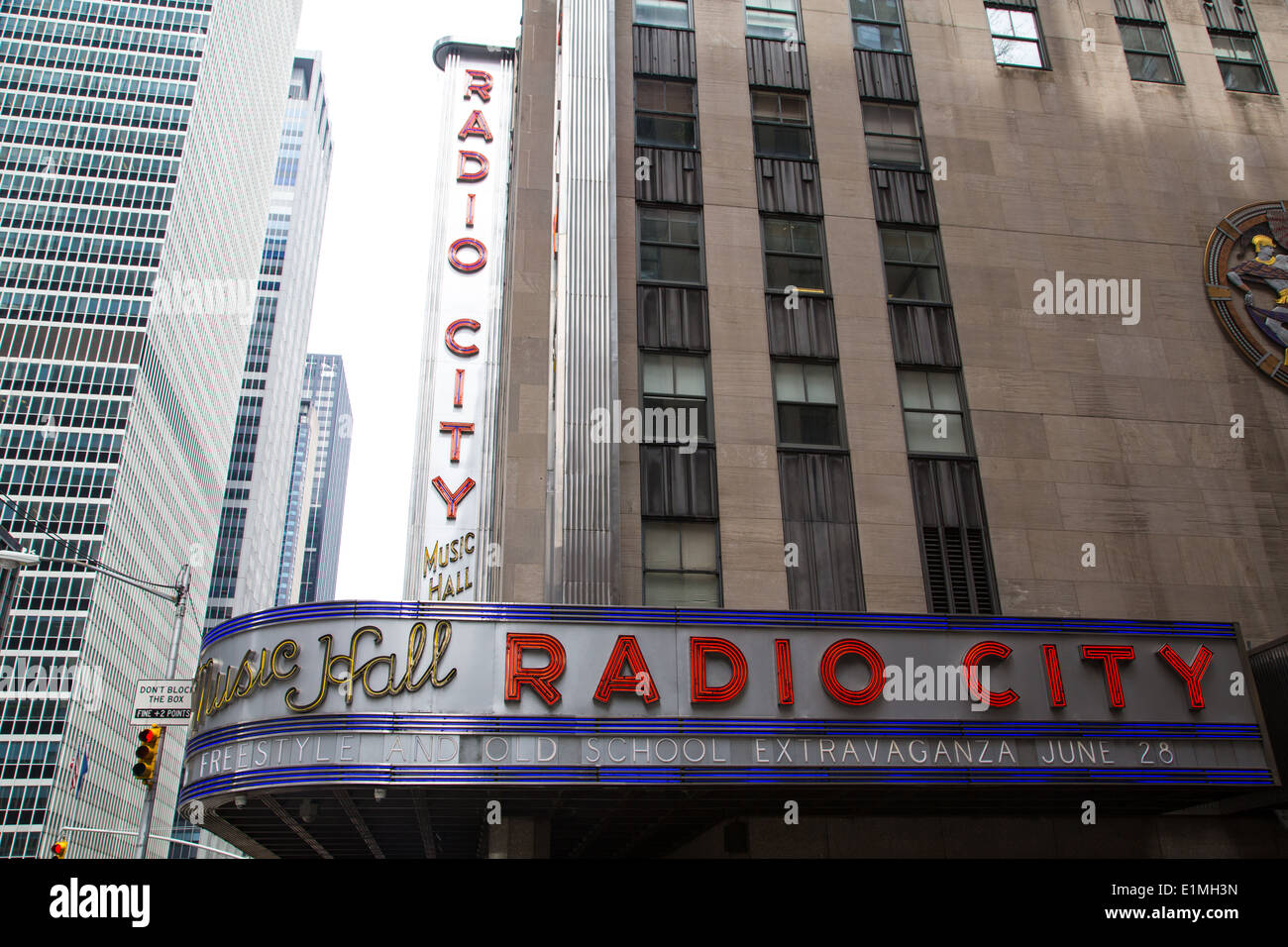Radio City Music Hall Foto Stock