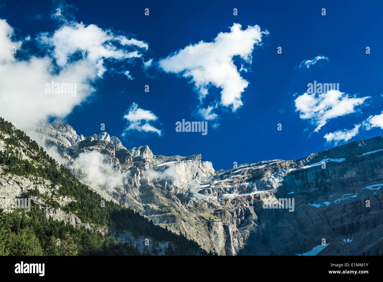 Pirenei summer view. Foto Stock